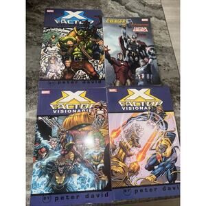 X-Factor : Visionaries Marvel Comic Lot Of 4